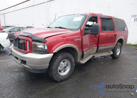 2003 Ford Excursion Eddie Bauer z USA, uszkodzony, nr VIN 1FMSU45P73ED48388